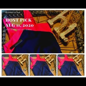 NWY Felicity and Coco Navy Sheath Dress Size LP